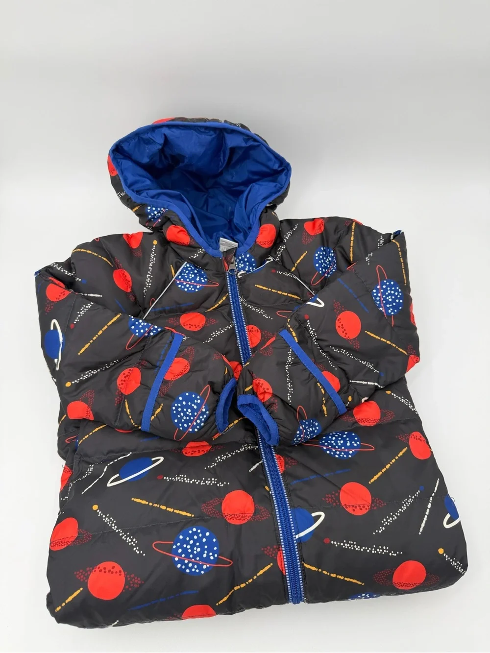Hanna Andersson Space Print Insulated Snowsuit 90/3